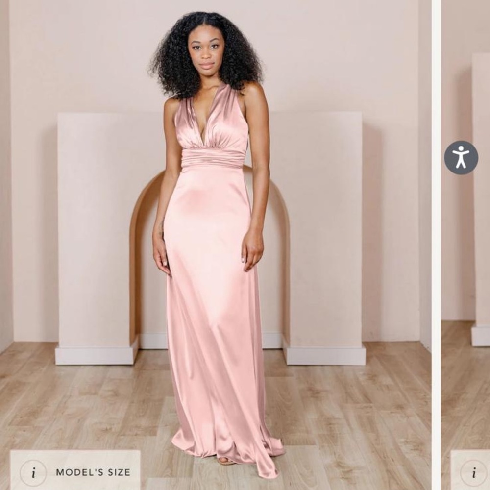 Dylan Satin Dress - Revelry